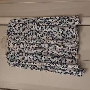 Floral long sleeve shirt